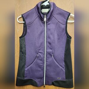 Dublin Purple and Black Vest